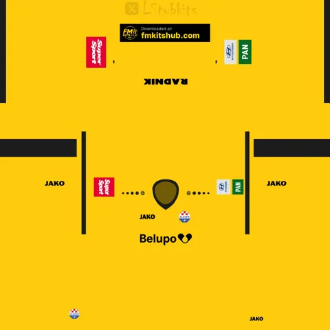 Slaven Belupo Away GK kit