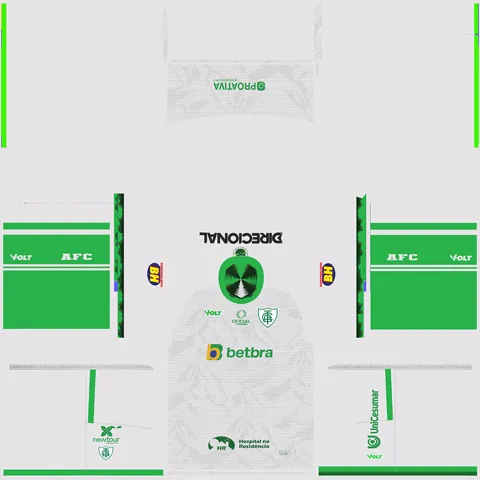 América Mineiro Deplasman 3D forması