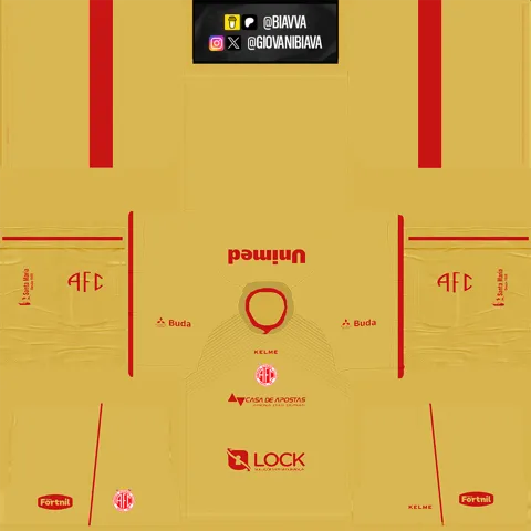 América de Natal Home GK kit