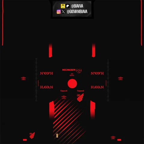Athletico Paranaense Third 3D kit