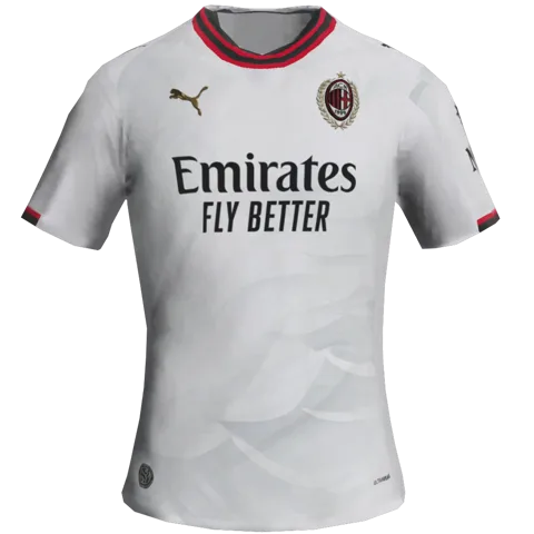 Equipación Visitante 2D del Milan
