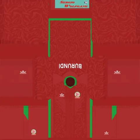 Burundi Away 3D kit