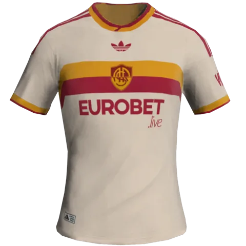 Equipación Visitante 2D del Roma