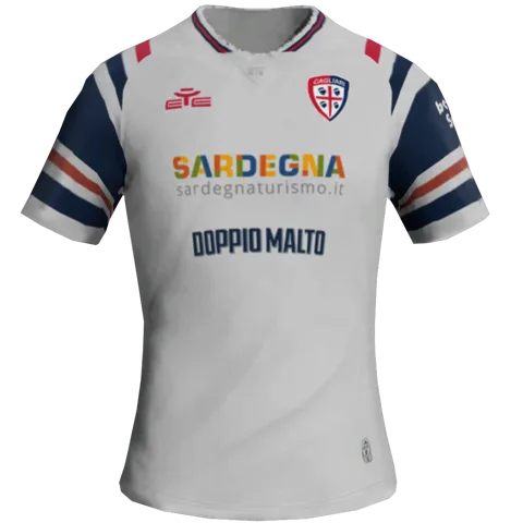 Equipación Visitante 2D del Cagliari