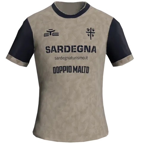 Equipación Tercera 2D del Cagliari
