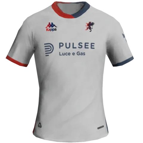 Equipación Visitante 2D del Genoa