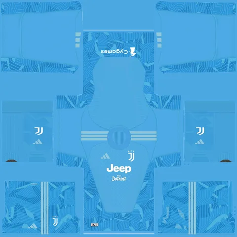 Equipación Tercera Portero del Juventus