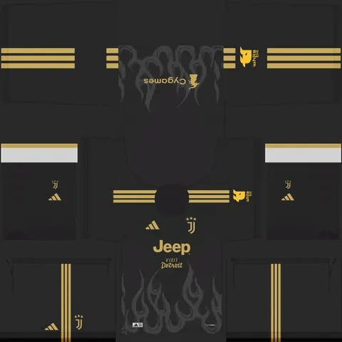 Equipación Tercera 3D del Juventus