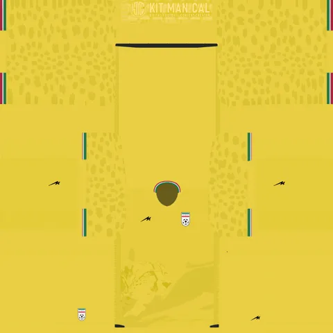 Iran Third GK kit
