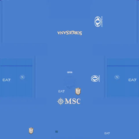 Equipación Local 3D del Napoli