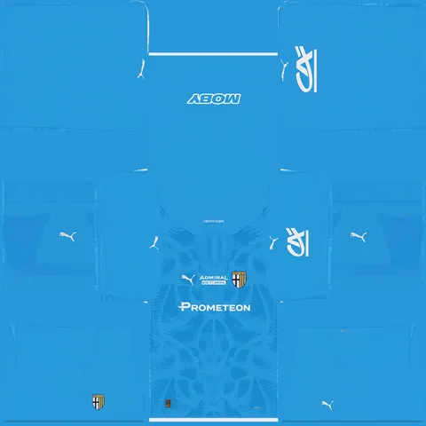 Equipación Tercera Portero del Parma
