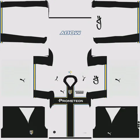 Equipación Local 3D del Parma