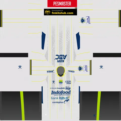 Persib Bandung Deplasman 3D forması