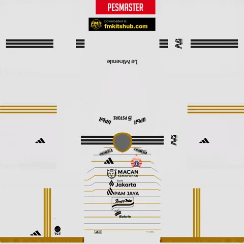 Persija Jakarta Deplasman 3D forması