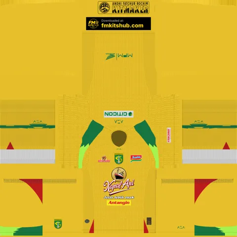 Divisa Trasferta 3D del Persebaya Surabaya