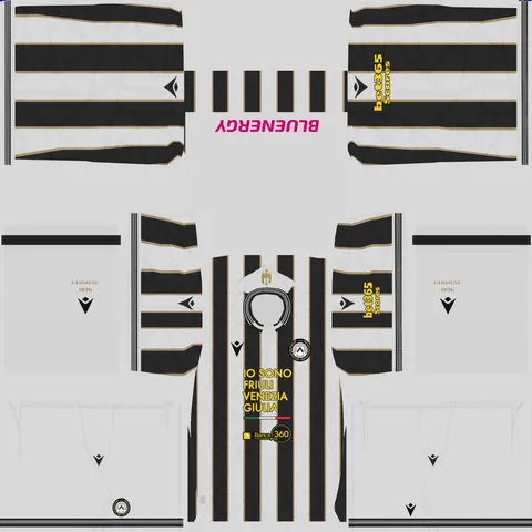 Equipación Local 3D del Udinese