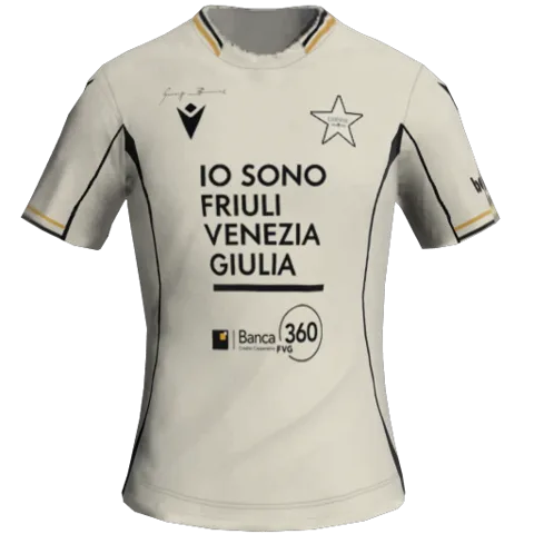 Equipación Tercera 2D del Udinese