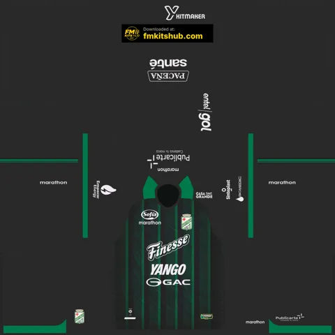 Maillot Troisième 3D Oriente Petrolero