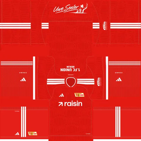 Uniforme Principal 3D do Union Berlin