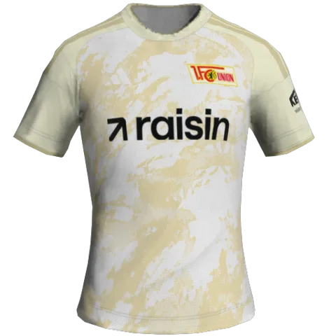 Uniforme Terceiro 2D do Union Berlin