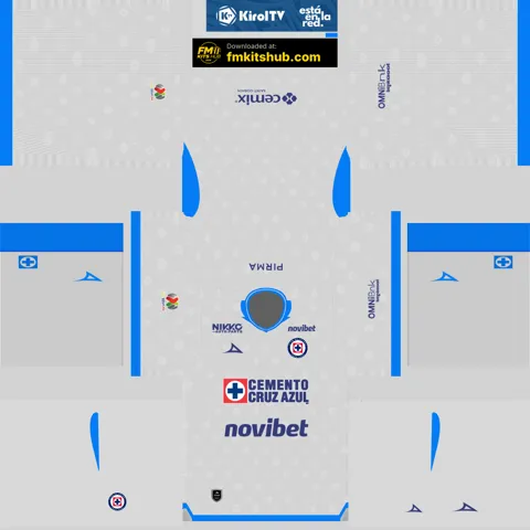 Cruz Azul Away 3D kit
