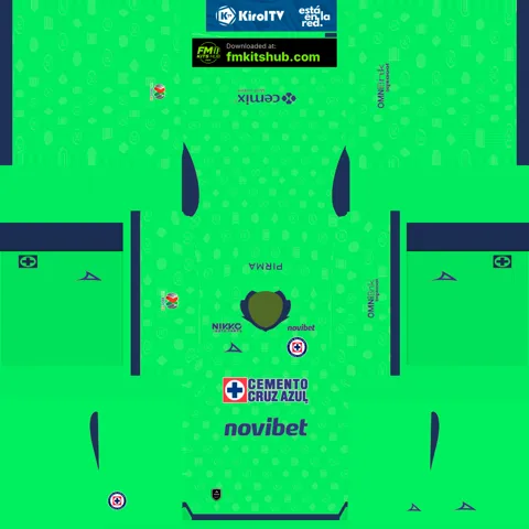 Cruz Azul Away GK kit