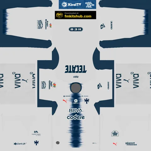 CF Monterrey Away 3D kit