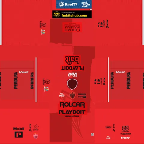 Club Necaxa Away 3D kit