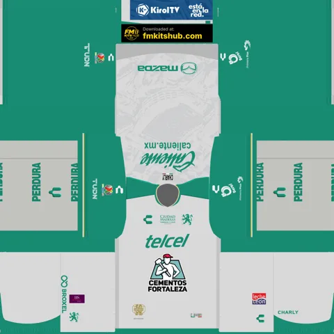 Club León Away 3D kit
