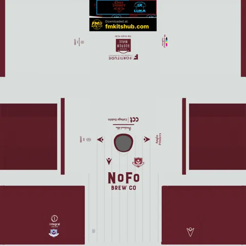 Divisa Trasferta 3D del Drogheda United