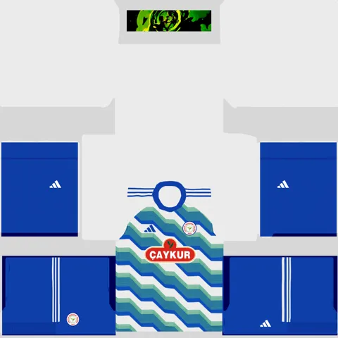 Equipación Visitante 3D del Çaykur Rizespor