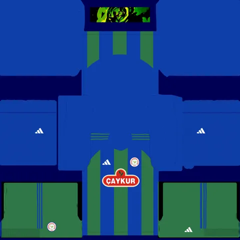 Equipación Local 3D del Çaykur Rizespor