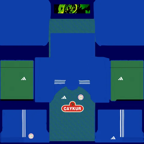 Equipación Tercera 3D del Çaykur Rizespor