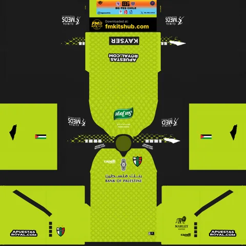 Palestino Away GK kit