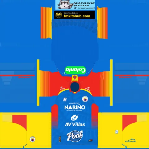 Deportivo Pasto Away 3D kit