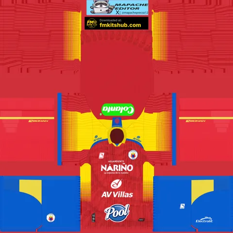 Deportivo Pasto Home 3D kit