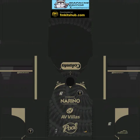 Deportivo Pasto Third 3D kit