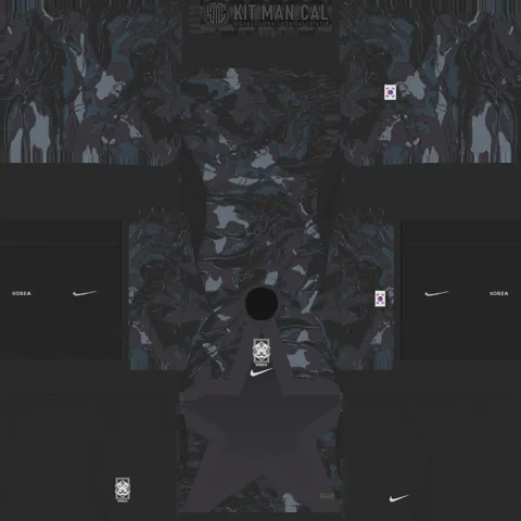 South Korea Third GK kit
