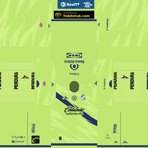 Puebla FC Home GK kit