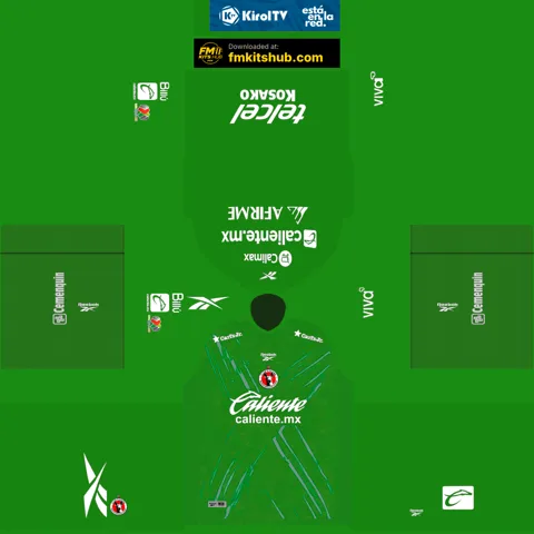 Xolos Tijuana Away GK kit