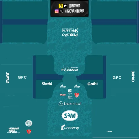Guarany de Bagé Third GK kit