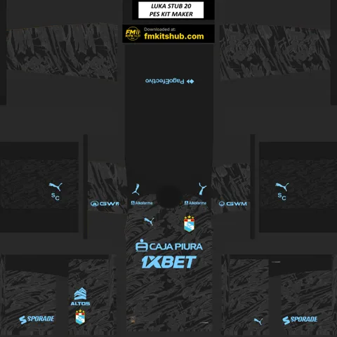 Sporting Cristal Third GK kit
