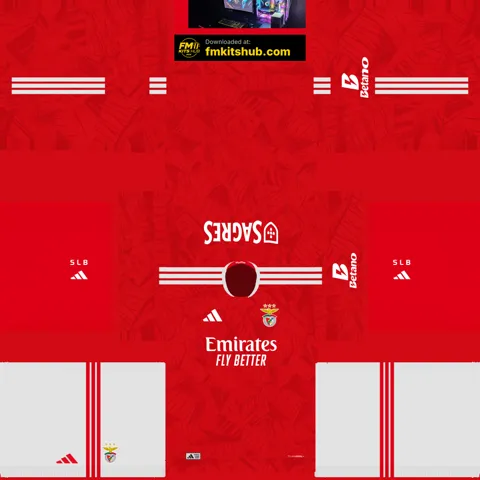 Benfica Home 3D kit