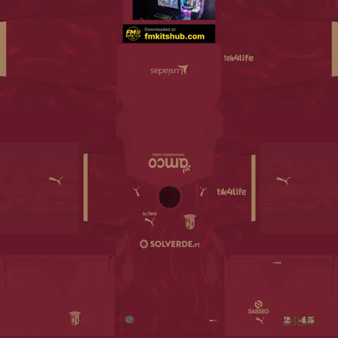 Braga Away 3D kit