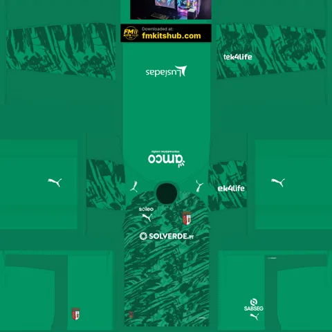Braga Third GK kit