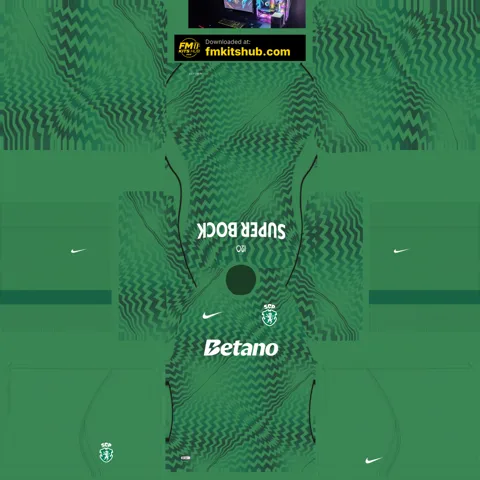 Sporting CP Away GK kit