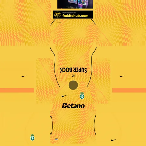 Sporting CP Home GK kit