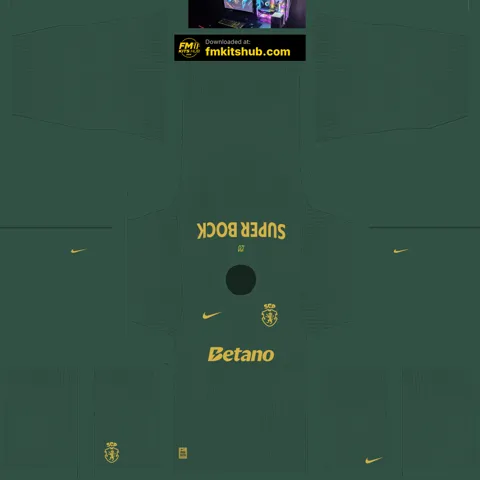 Sporting CP Third 3D kit