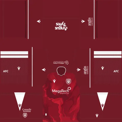 Equipación Local 3D del Arbroath