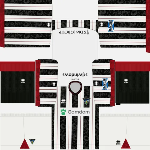 Uniforme Principal 3D do Dunfermline Athletic